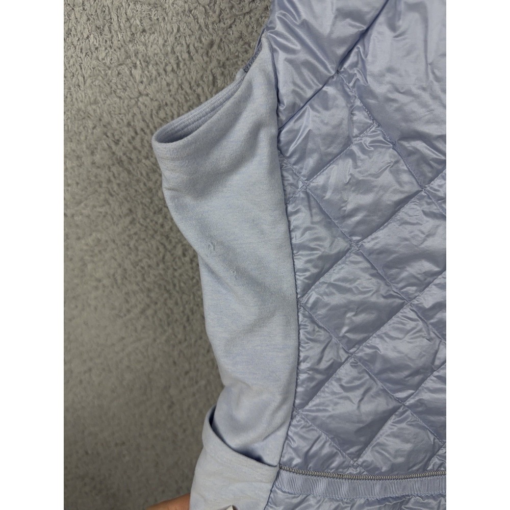Lululemon Down For Run Down Vest Pale Blue Women's Sz 8 - Picture 8 of 12